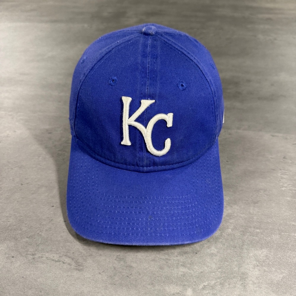 New Era Kansas City Royals Hat Women Blue 9FORTY MLB Baseball DadCap Strapback